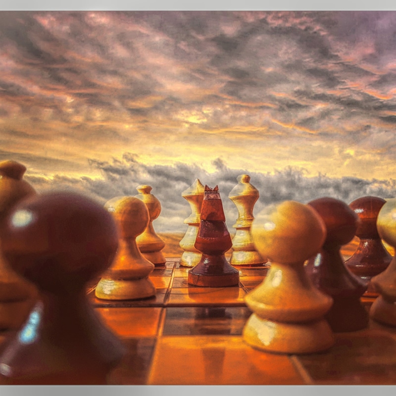 2K, table, board games, chess