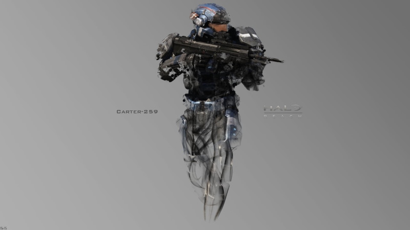 game, full length, weapon, one person, Carter-A259, Halo, futuristic, men, digital composite, army, safety, people, warning sign, armed Forces, uSA, power