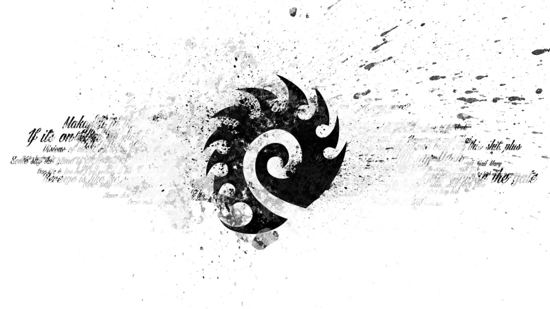 1080P, deterioration, Zerg, day, indoors, no people, video games, copy space, Starcraft II, paint, high angle view, old, studio shot, grunge, metal, close-up