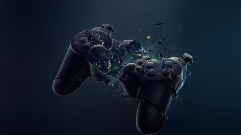 controller, sixaxis, dualshock, broken, 1080P, hd, ps3, playstation