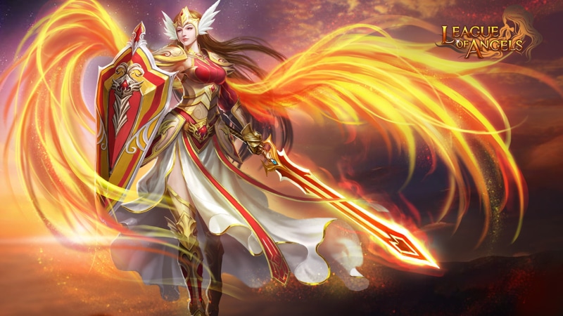 play, games, hd, rebirth, league, desktop, angels, online, warrior, serrin, angel, 1080P