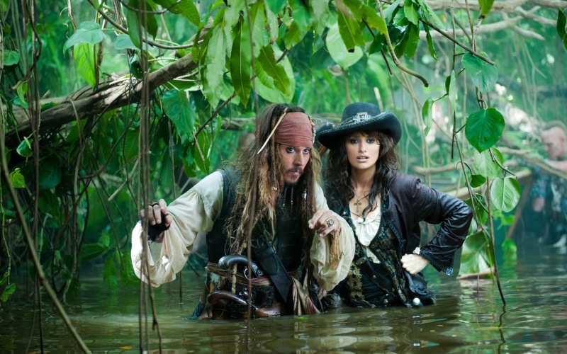 pirates, carribean, jack, elizabeth, 1080P, stranger tides, sparrow, pirates of the caribbean, angelica, swann