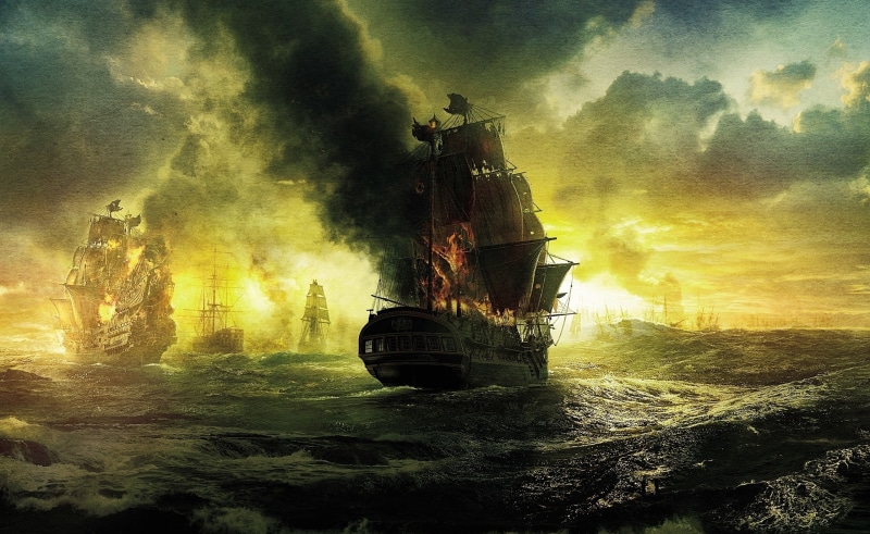 damaged, Movies, ship, outdoors, pirates of the caribbean on stranger tides, on stranger tides, water, tides, transportation, 2011, mode of transportation
