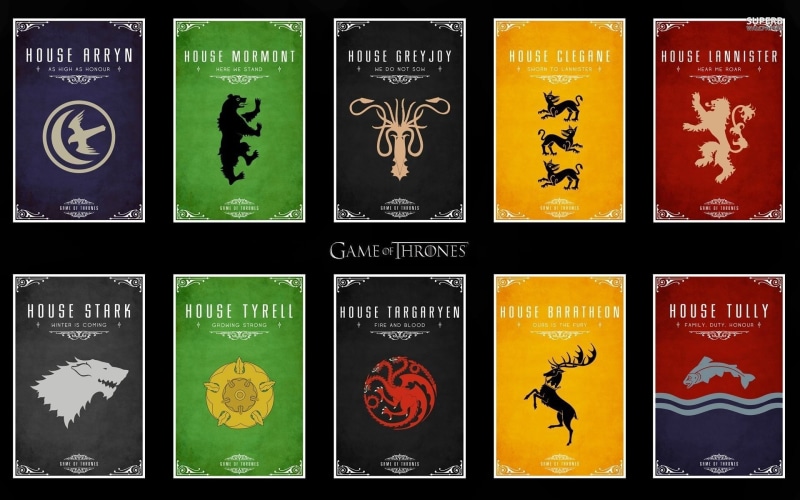 animal representation, technology, backgrounds, Tully, script, Clegane, green color, House Sigil, series, Lannister, abstract, fox, no people, book, art and craft