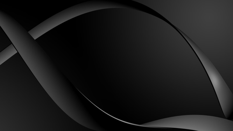 curve, technology, black background, connection, close-up, top, no people, equipment, copy space, 1080P, indoors, listening, studio shot, minimalism, music