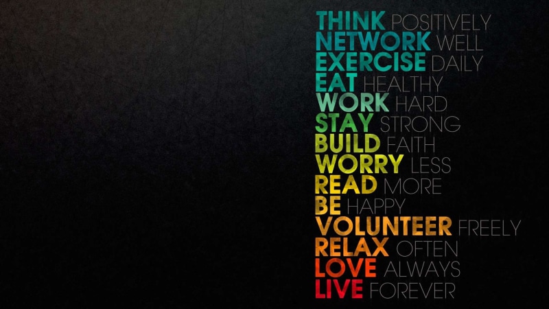 think, 1080P, relax, colored, rainbow, exercise, hd, volunteer, love, network, inspiration