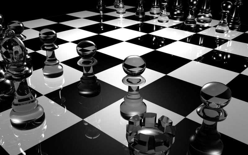 planning, teamwork, decisions, sport, board game, rivalry, high angle view, indoors, white, chess Piece, intelligence, leadership, backgrounds, glass, board