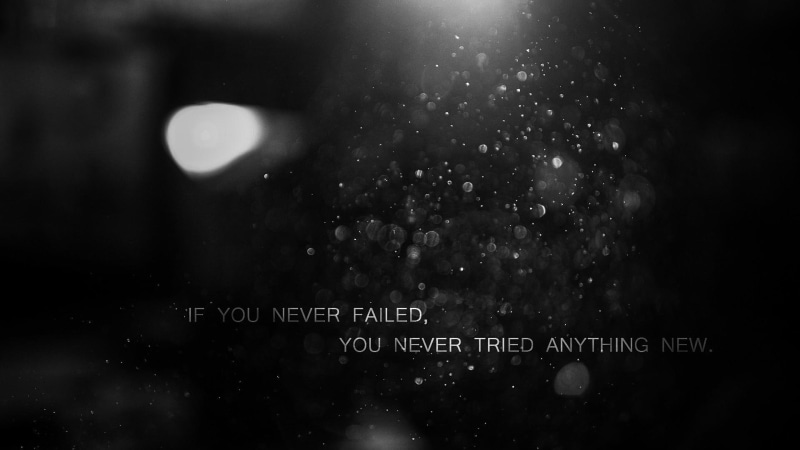 monochrome, try, life, motivation, success, dark, 1080P, fail