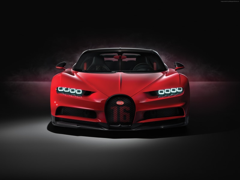 Bugatti Chiron Sport, 4k, 2K, hypercar