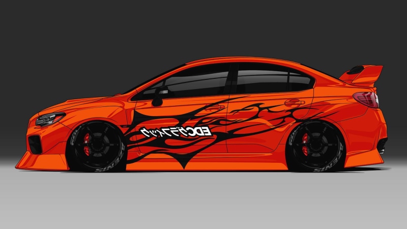 sports race, wheel, motor vehicle, racecar, transportation, car, JDM, competition, auto racing, tire, render, choice, sport, 1080P, reflection, Subaru