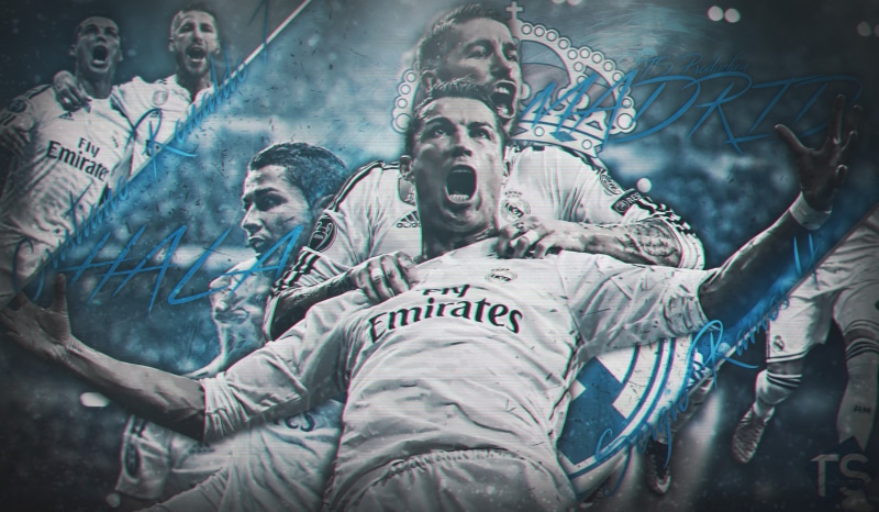 young men, low angle view, men, adult, Cristiano Ronaldo, text, sport, real people, togetherness, architecture, celebration, waist up, young adult, Sergio Ramos