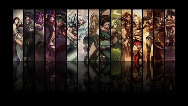 Ahri, Riven, Nidalee, 1080P, Vayne, Morgana, Kayle, Janna, Akali, Soraka, Karma (League Of Legends), Irelia, LeBlanc (League Of Legends), Morgana (League Of Legends)