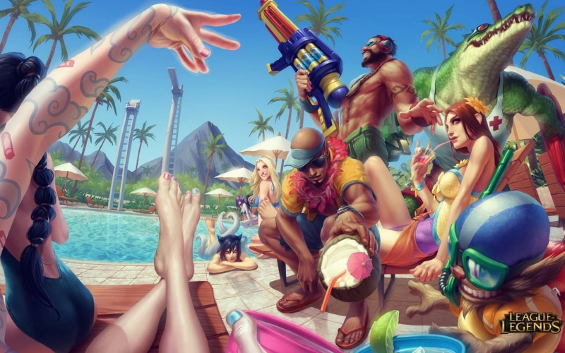  1080P, legends, Morgana (League Of Legends), Ahri (League Of Legends), Lee Sin (League Of Legends), Vayne (League Of Legends), League Of Legends