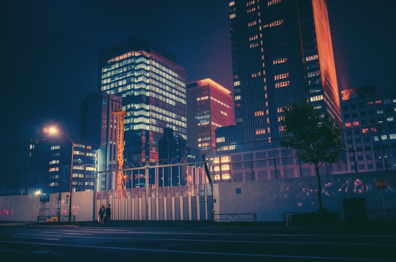 Japan, 1080P, night, Masashi Wakui, neon