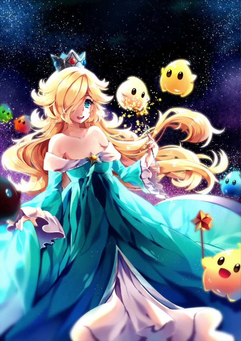 Princess Rosalina, Princess Peach, Mario Bros., 720P, Princess Daisy