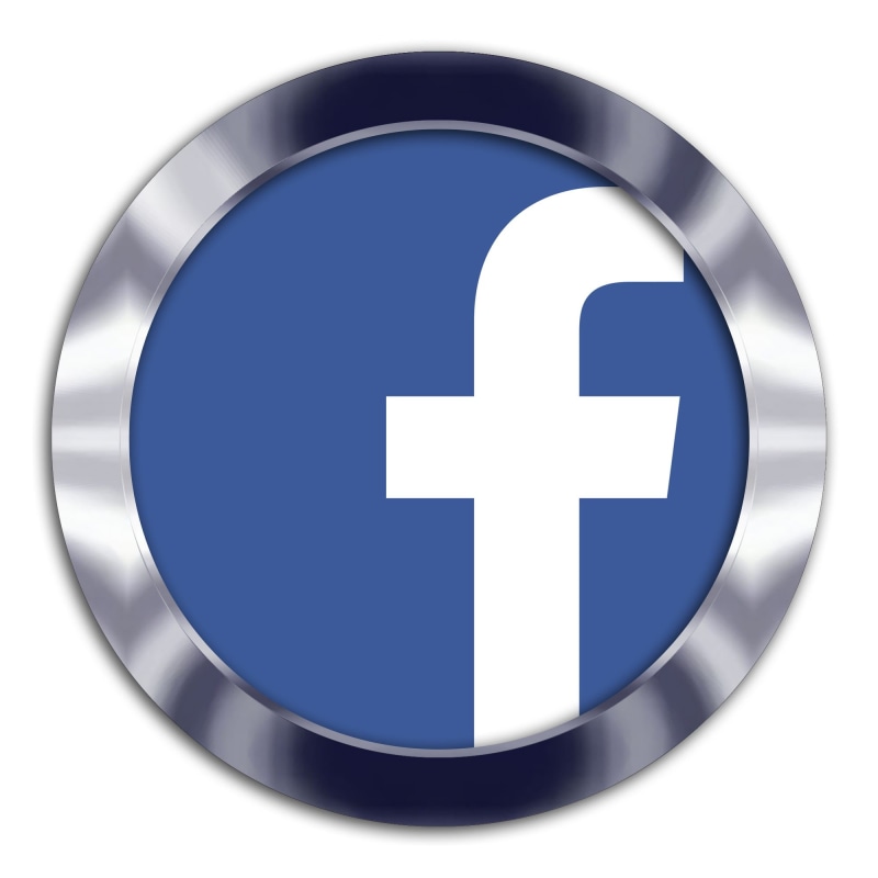 social media, 1080P, social, computer icon, circle, icon, symbol, white background, indoors, cut out, geometric shape, no people, facebook, sign, single object