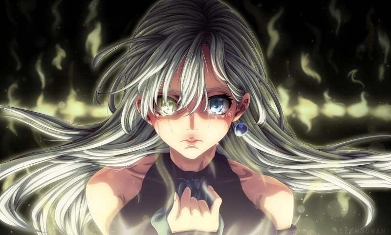 1080P, Elizabeth Liones, Heterochromia, Anime, The Seven Deadly Sins