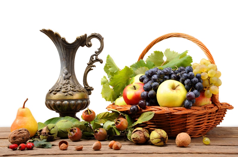 assorted, wood - Material, pitcher, fruit, table, pear, freshness, red, lemon, 8K, pumpkin, white, vegetarian Food, berry fruit, grape, grapes, organic