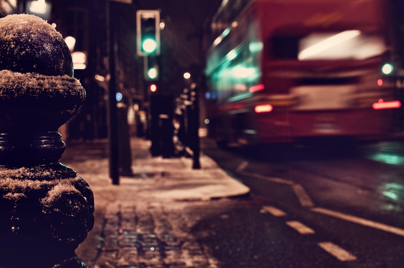 transportation, urban, UK, outdoors, city life, close-up, road, building exterior, city, city street, architecture, depth of field, illuminated, London
