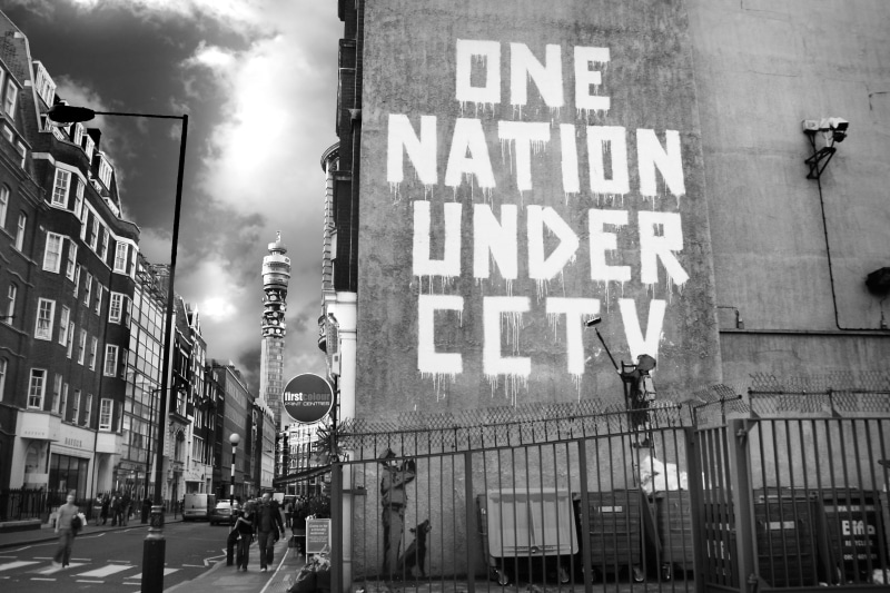 concepts And Ideas, architecture, london, black, incidental people, text, 2K, people, Central London, white, road, built structure, graffiti, outdoors