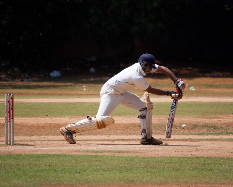 standing, real people, stumps, day, baseball player, people, outdoors, cricket, playing field, player, game, sports, baseball - sport, india, athlete, lifestyles