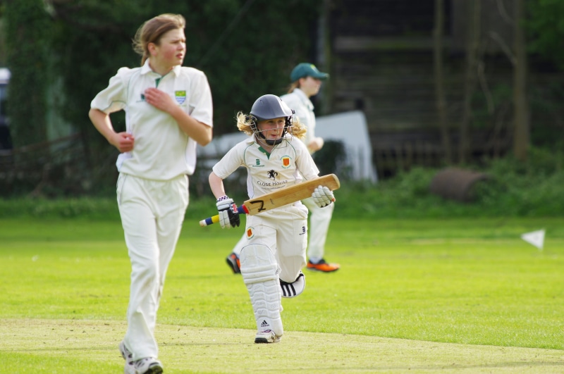 cricketer, outdoors, girls cricket, women, play, Batter, men, Game, field, family, holding, match, player, team, young, full length, Sport, boys, protection