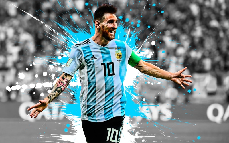 Lionel Messi, Argentina National Football Team, 4K, Soccer