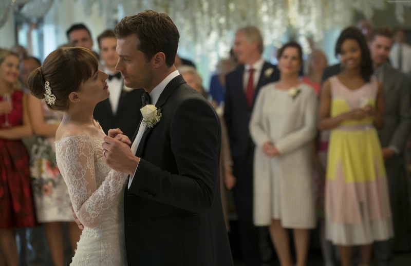 4K, Jamie Dornan, Dakota Johnson, 4k, Fifty Shades d
