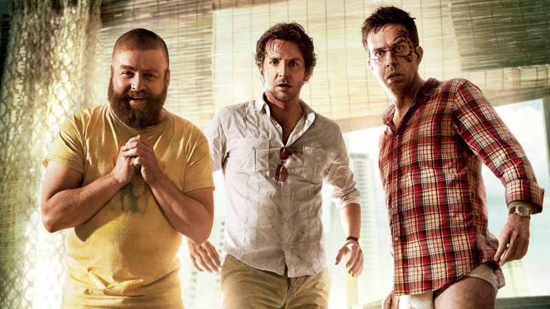 Zach Galifianakis, Bradley Cooper, Ed Helms, Movie, The Hangover Part II, 1080P