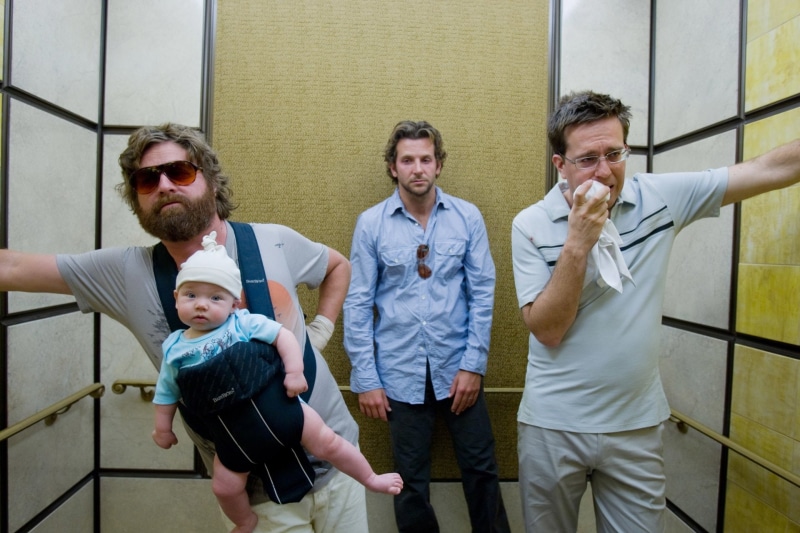 Zach Galifianakis, The Hangover, 1080P, Bradley Cooper, Ed Helms, Movie