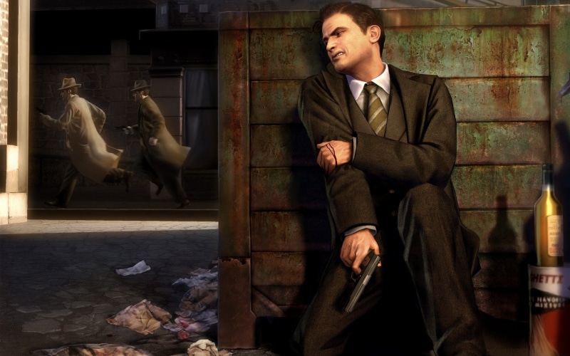1080P, portrait, Mafia 2, contemplation, lifestyles, real people, young men, casual clothing, three quarter length, young adult, front view, one person