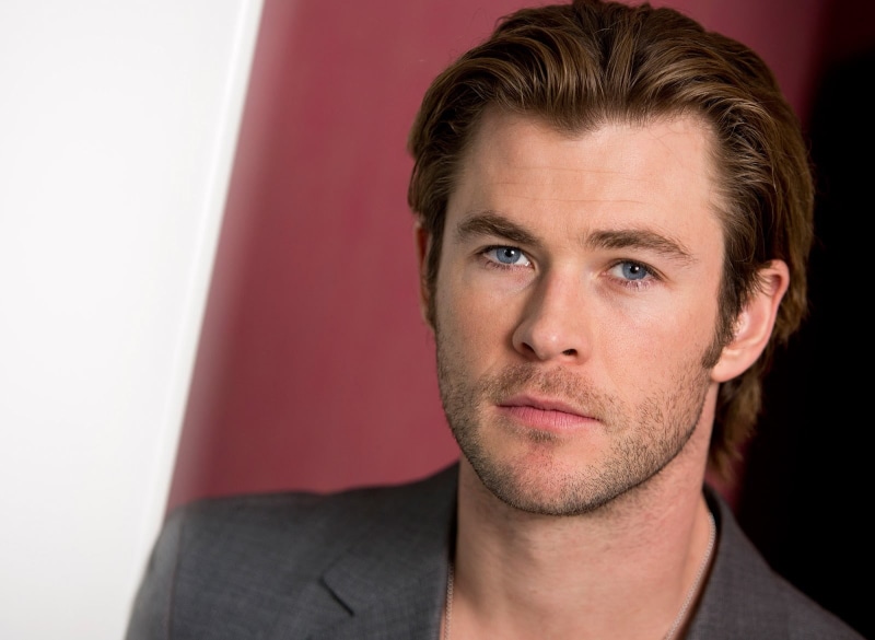 one Young Man Only, beautiful People, beard, adult, indoors, caucasian Ethnicity, hair, mature Adult, chris hemsworth, front View, lifestyles, attractive Male