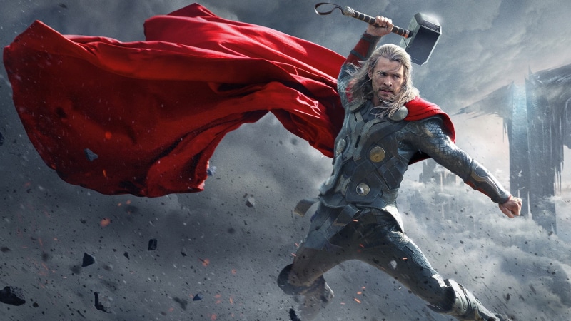 Thor, Hemsworth, Chris, 2013, 1080P, World, Dark