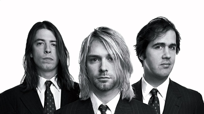 1080P, Dave Grohl, Kurt Cobain, Krist Novoselic, Nirvana