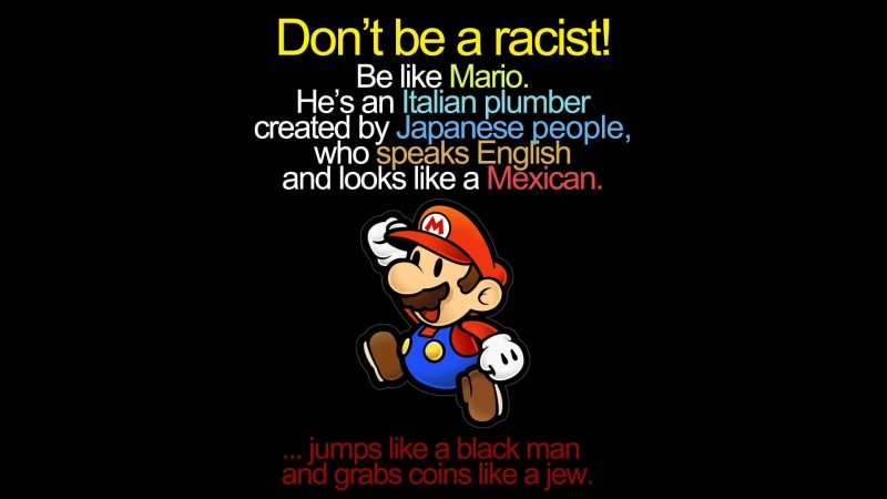 representation, mario, computer Graphic, coffee cup, humor, vector, people, indoors, illustration, cup, quote, western script, characters, communication