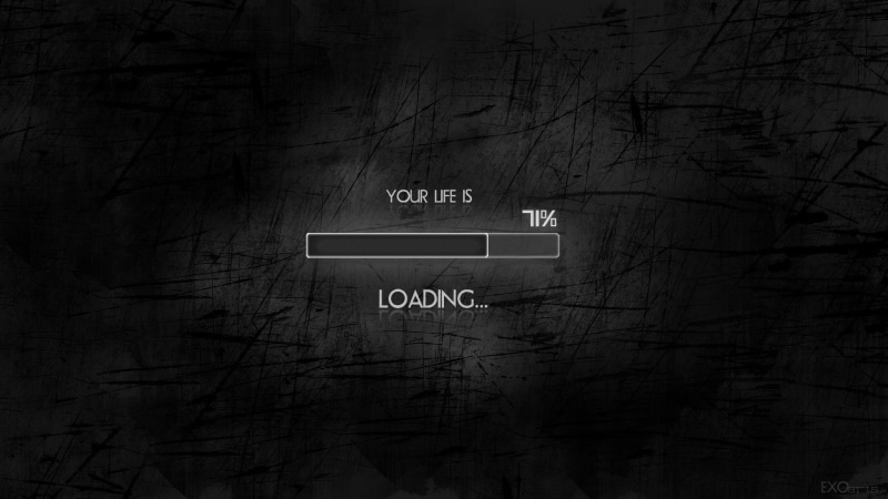 simple background, minimalism, black, typography, digital art, 1080P, humor