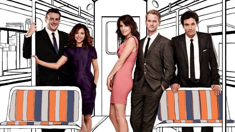 adult, looking at camera, young adult, mid adult, group of people, Alyson Hannigan, Josh Radnor, Barney Stinson, young women, happiness, Ted Mosby, Cobie Smulders