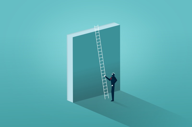 profit, speaker, to, business concepts, ladder, illustration, imagination, optimization, leasdership, stair, businesswoman, management, lawyer, art, men