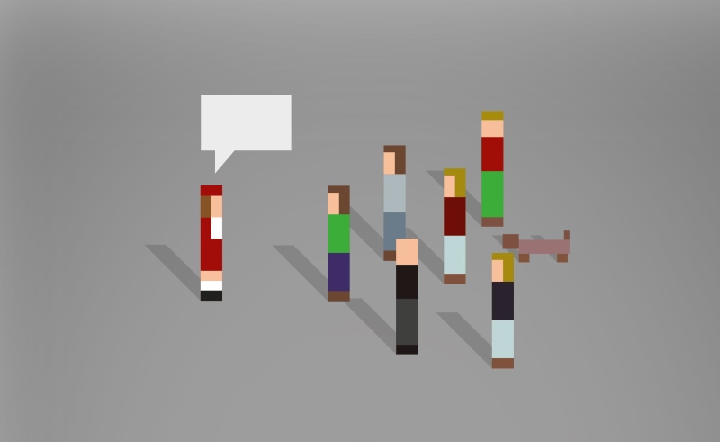man, speech, avatar, art, couple, leader, art and craft, indoors, life, pixel, retro, talk, red, no people, paper, variation, passing, talking, face, square