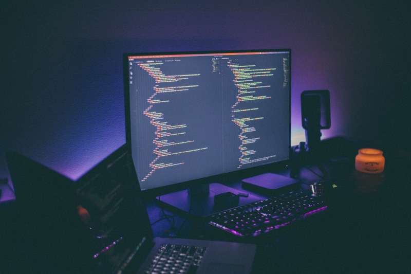 computer network, no people, wireless technology, computer monitor, table, code, monitor, keyboard, business, computer, computer mouse, turned, 5K, data