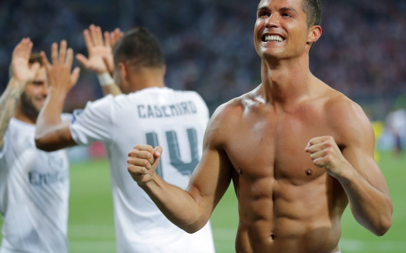 men, sport, footballers, standing, soccer, healthy lifestyle, happiness, cheerful, chest, young adult, human body part, young men, exercising, Real Madrid