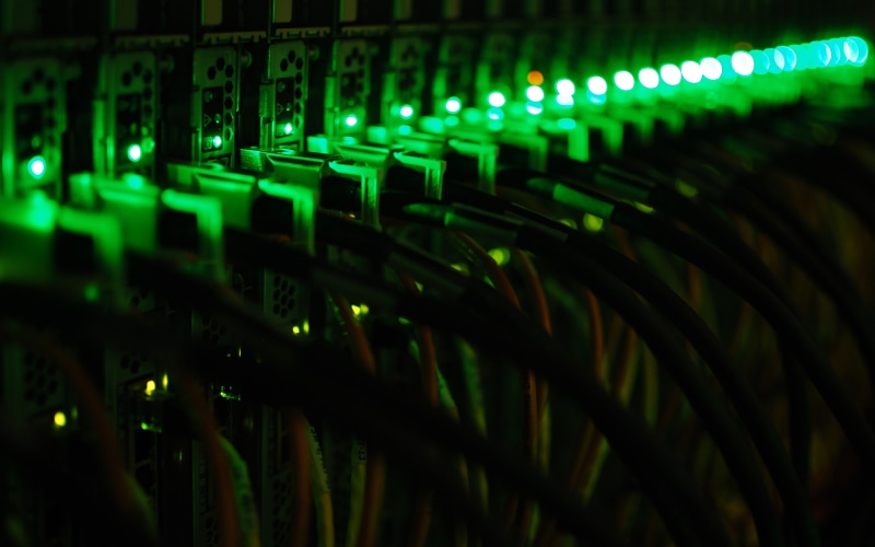 server, computer, technology, network, 4K, bokeh