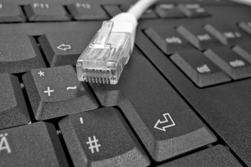 keys, periphaerie, pC, communication, computer Keyboard, data processing, rj-45, letters, indoors, internet, computer Key, input device, connection, computer equipment