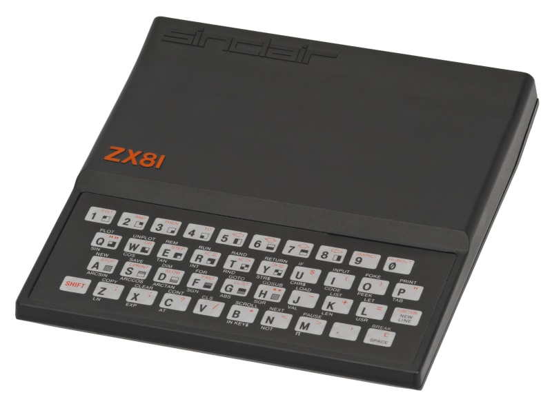 alphabet, black color, zx81, technology, sinclair, cut out, black, white background, toy, computer, keyboard, calculator, electronics industry, finance