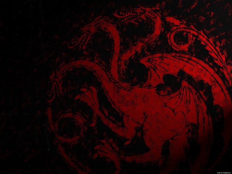 House Targaryen, Game of Thrones, 720P, sigils, TV