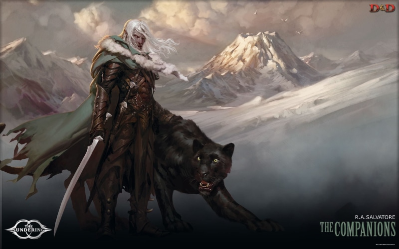Magic, Puzzle, Forgotten, monster, adventure, creature, cat, Dragons, rpg, poster, 2K, panther, fantasy, Realms, dungeons, action