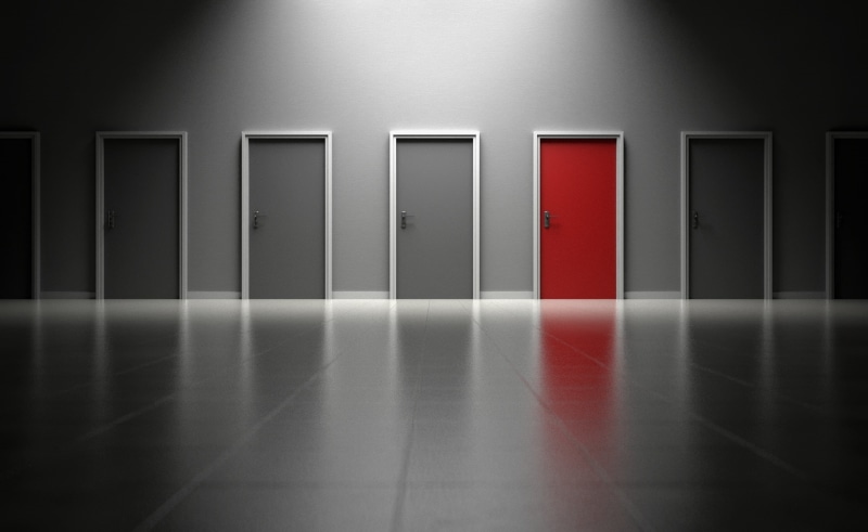 solution, indoors, flooring, security, opportunity, Wall, dilemma, Room, selection, Entrance, wall - building feature, no people, Future, photo, Choices