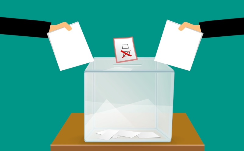 ballot, illustration, multi colored, communication, democracy, referendum, box, voting, day, opinion, politics, message, parliament, hand, blue, citizen