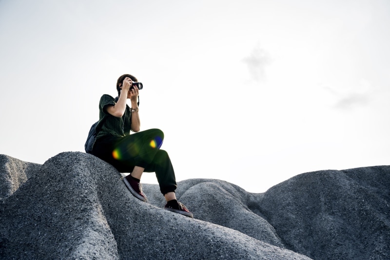 trip, nature, travel, women, leisure, destination, calm, leisure activity, casual, sitting, full length, vacation, wellness, day, holiday, casual clothing