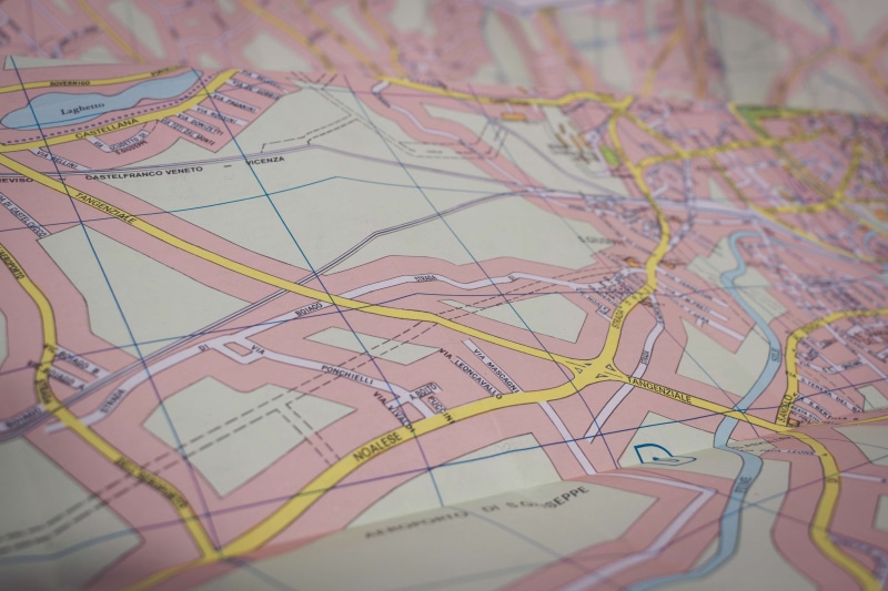 city, guidance, selective focus, map, navigation, geography, tourist, outdoor, maps, adventure, tourism, drawing - art product, high angle view, multi colored